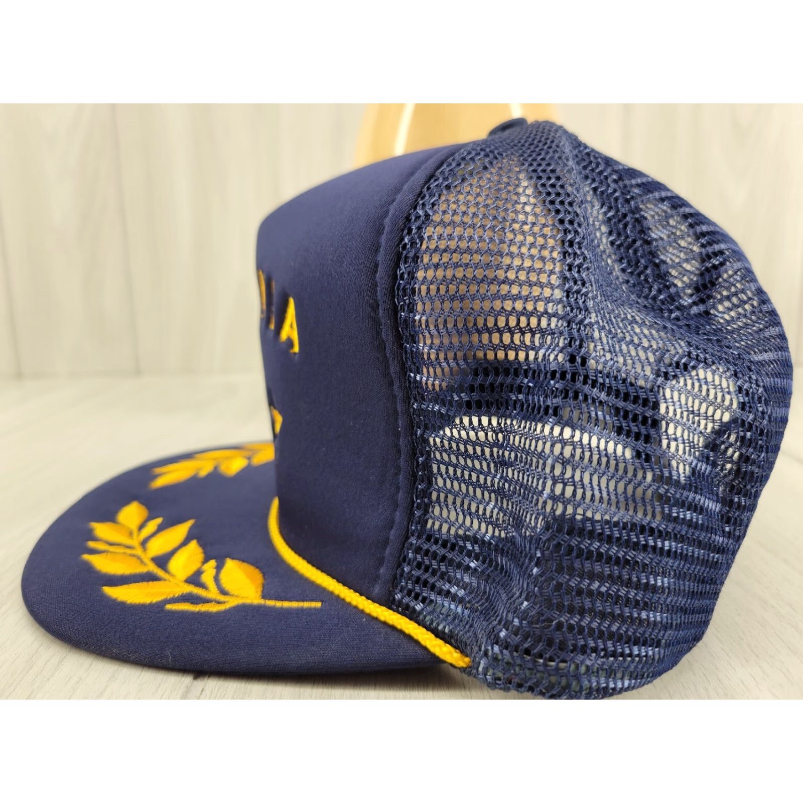 Vintage VINTAGE U.S Navy CRUISER SHIP HAT Snapback Size ONE SIZE - 4 Thumbnail