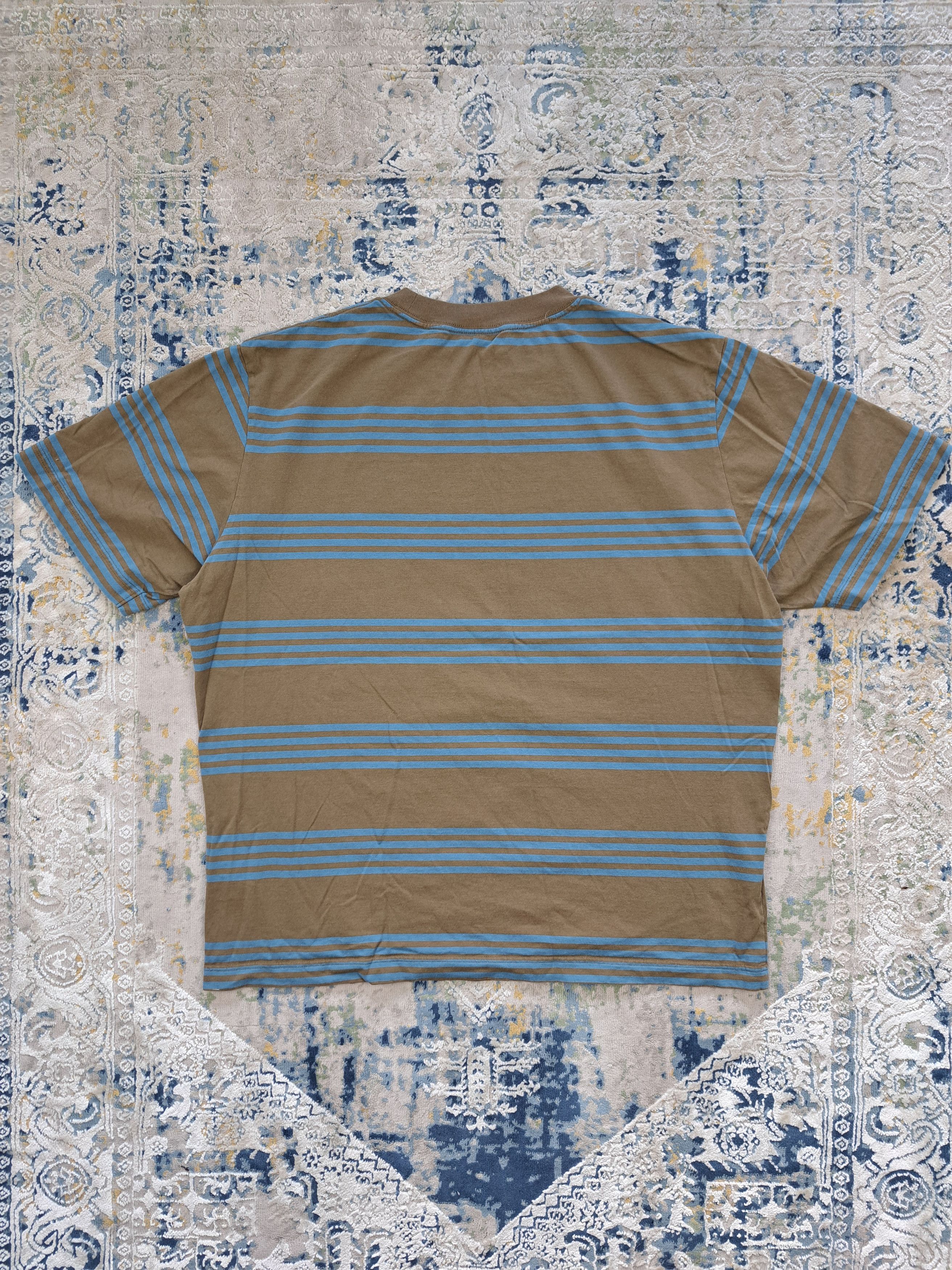 Uniqlo Uniqlo U Boxy Fit Striped Tee Japan College Rugby Size US XL / EU 56 / 4 - 3 Thumbnail