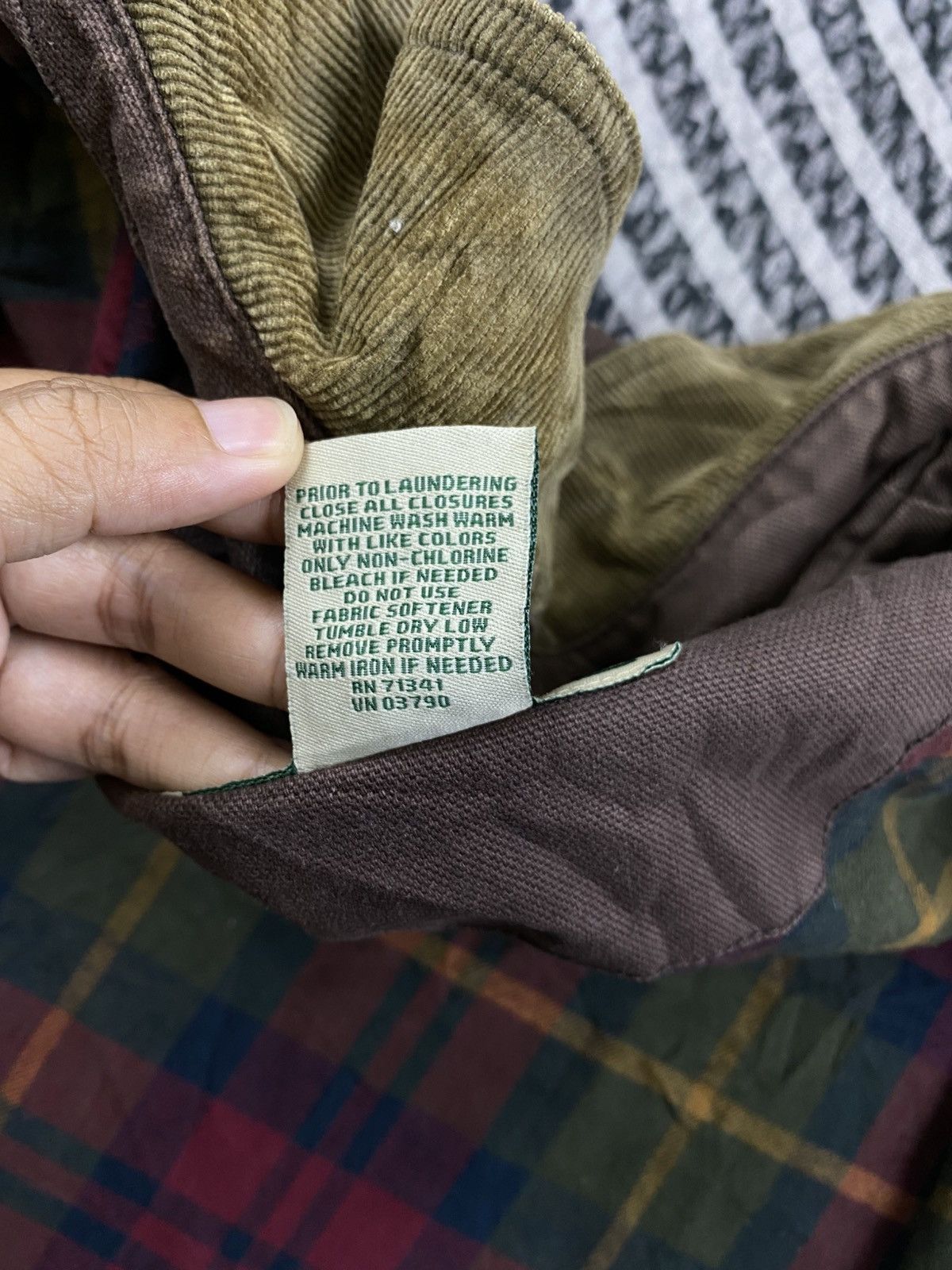 L.L. Bean 🔥RARE Vintage L.L.Bean Faded Workwear Chore Jacket Size US XL / EU 56 / 4 - 11 Thumbnail