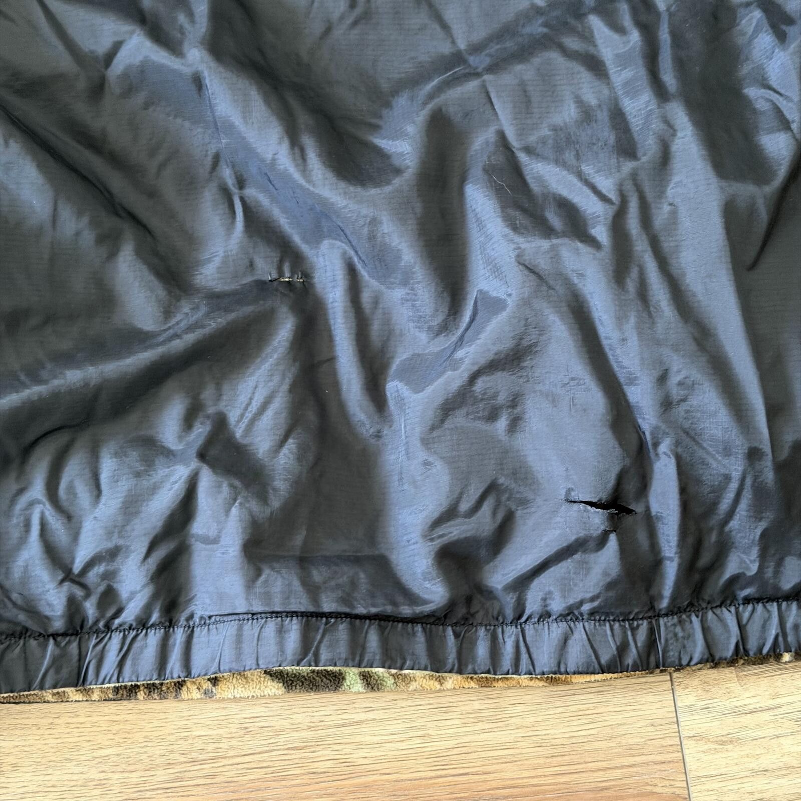 Other Vintage 90s Duxbak Camo Fleece Quarter Zip Reversible Jacket Size US L / EU 52-54 / 3 - 5 Thumbnail