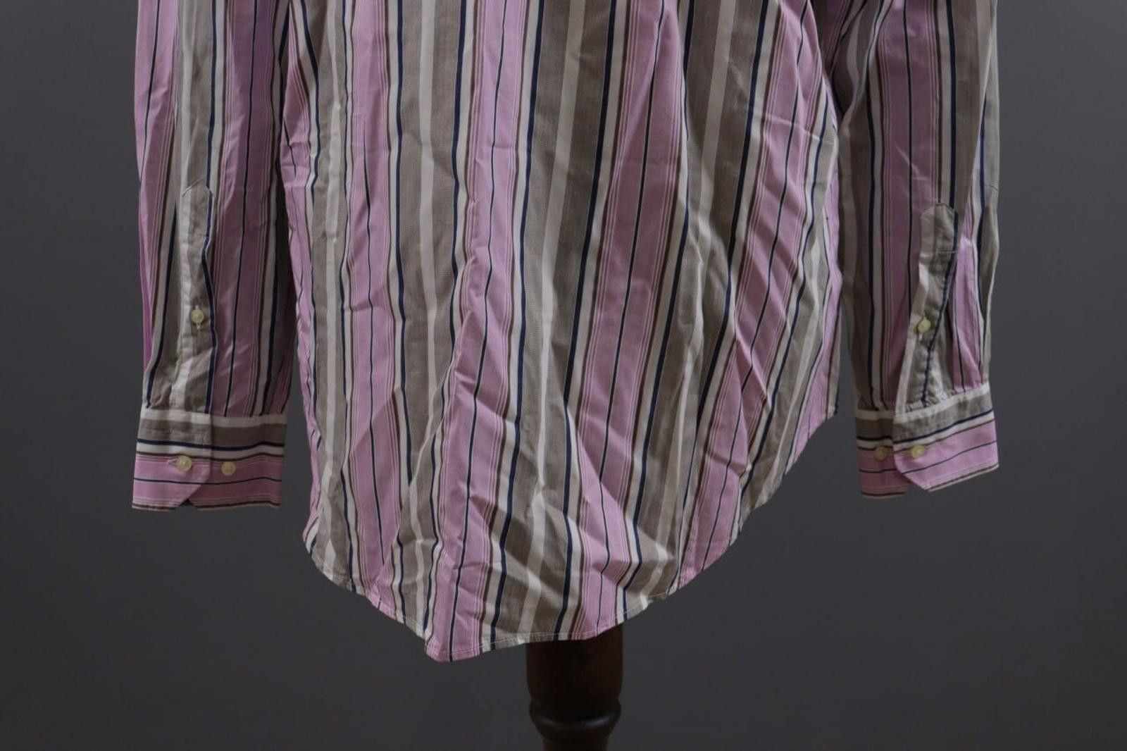 Etro Etro Milano Multicolor Striped Button Down Shirt Size 43 Size US M / EU 48-50 / 2 - 9 Thumbnail
