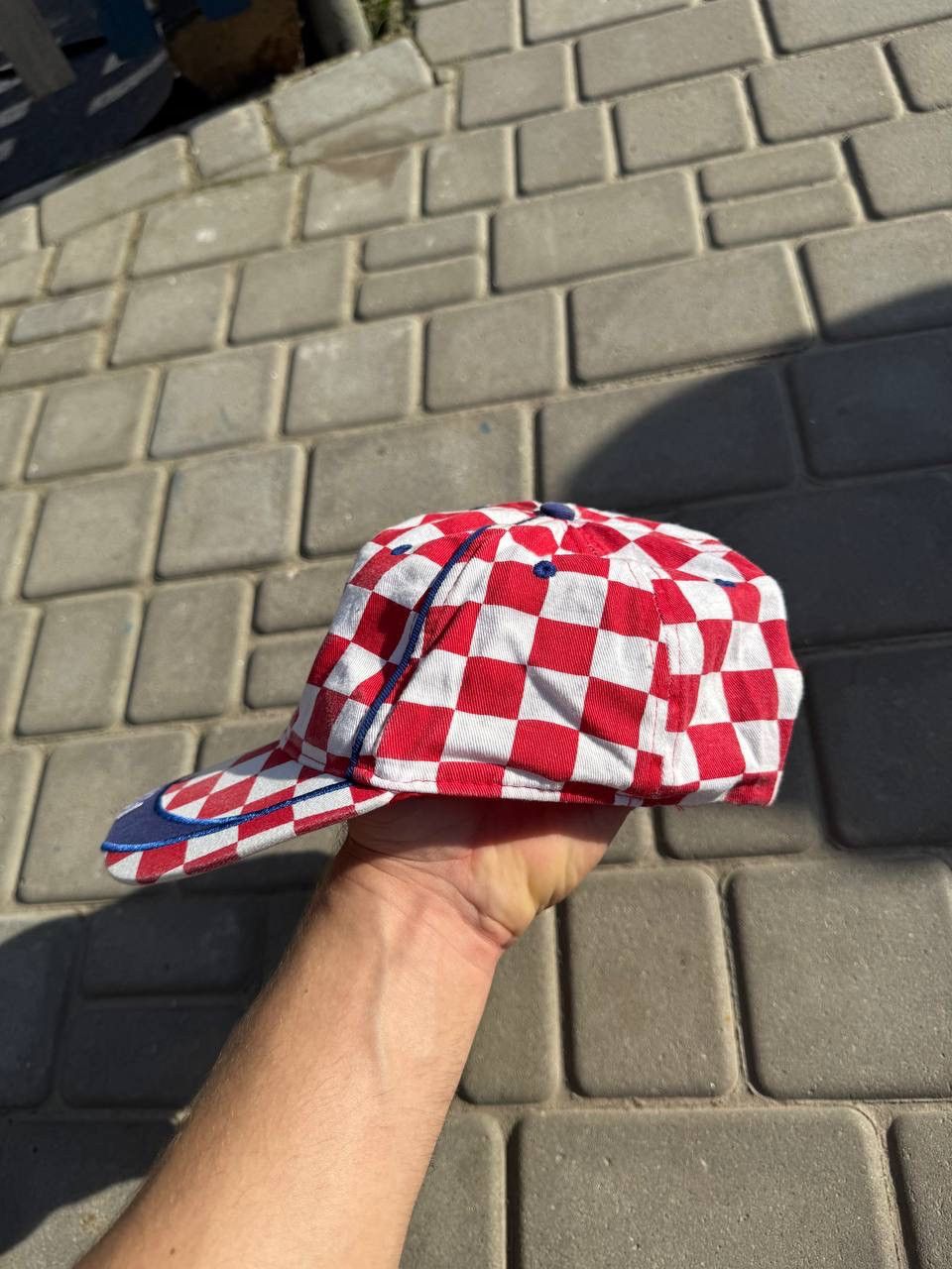 Other Vintage Croatia Cap Plaid Soccer Hrvtska Size ONE SIZE - 3 Thumbnail