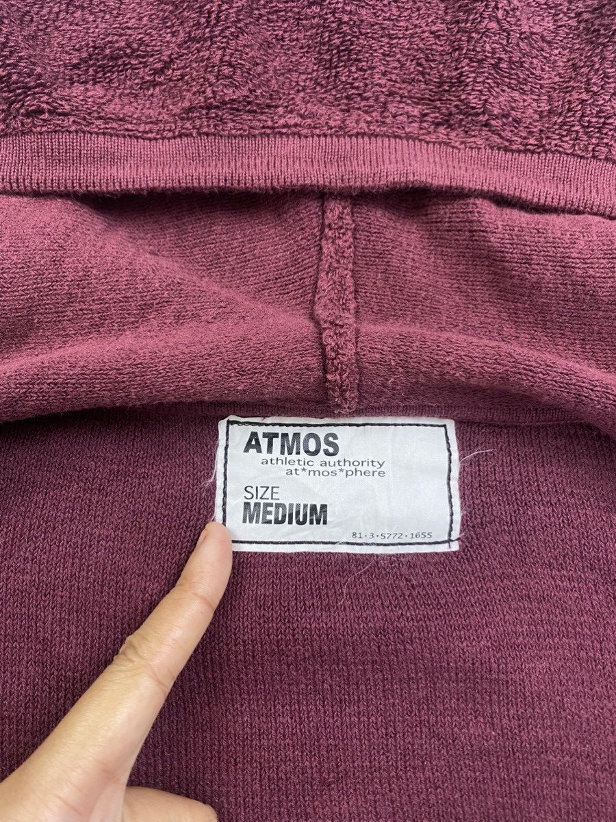 atmos Vintage Atmos Embroidery Logo Two Tone Colour Zipper Hoodie Size US M / EU 48-50 / 2 - 9 Thumbnail