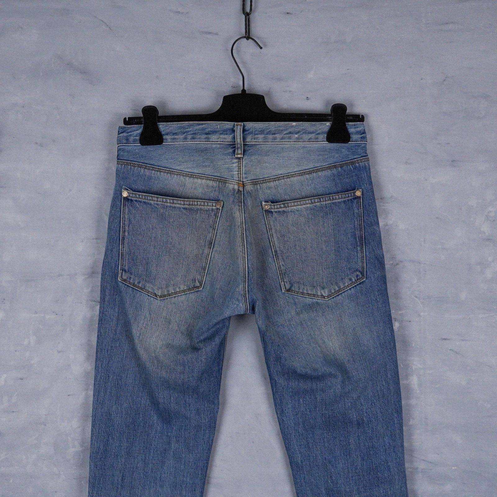 Acne Studios Acne studios max light vintage faded blue denim jeans pants Size US 32 / EU 48 - 3 Thumbnail