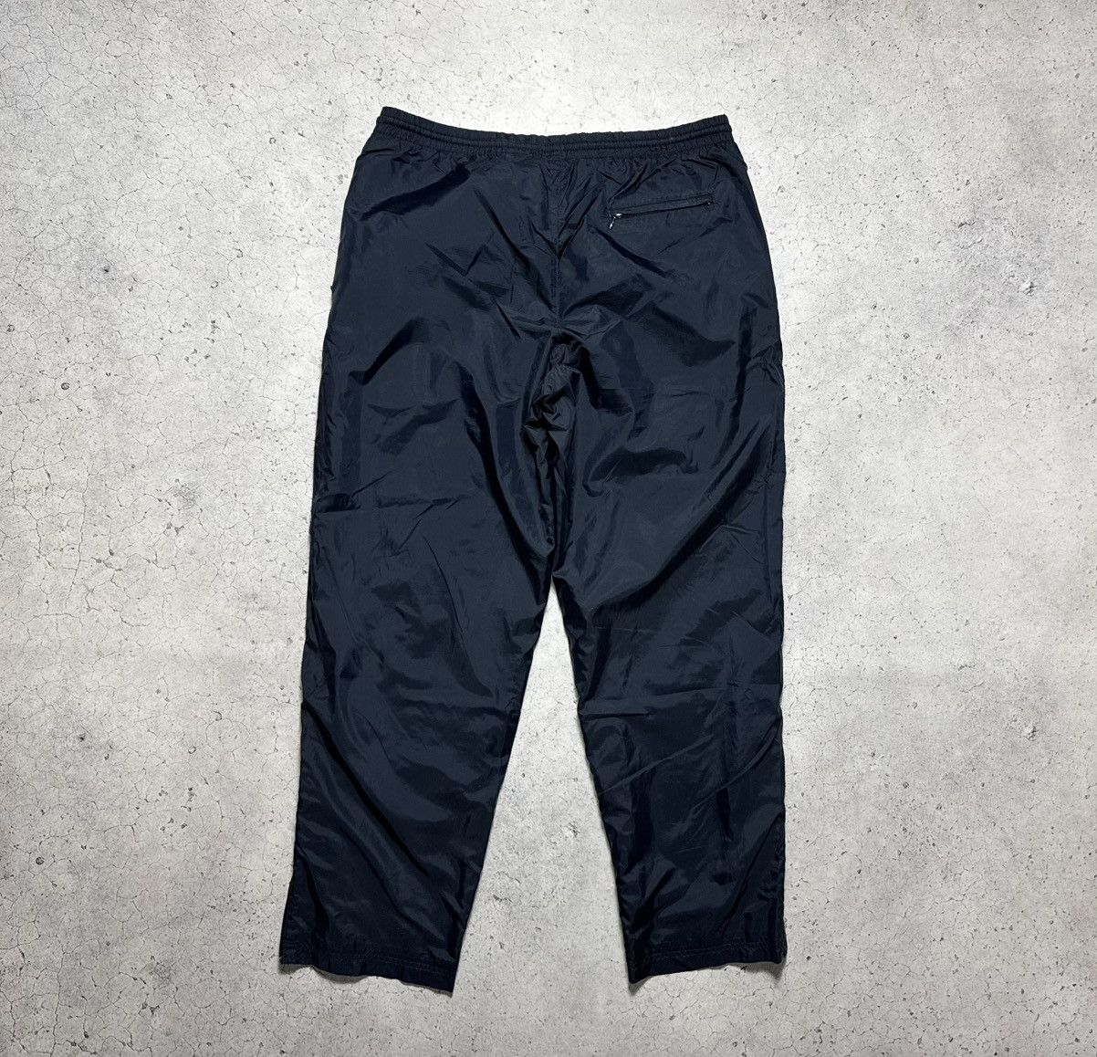 Nike Nike Nylon Vintage Track Suit Jacket & Pants Drill Swoosh Size US XL / EU 56 / 4 - 16 Thumbnail