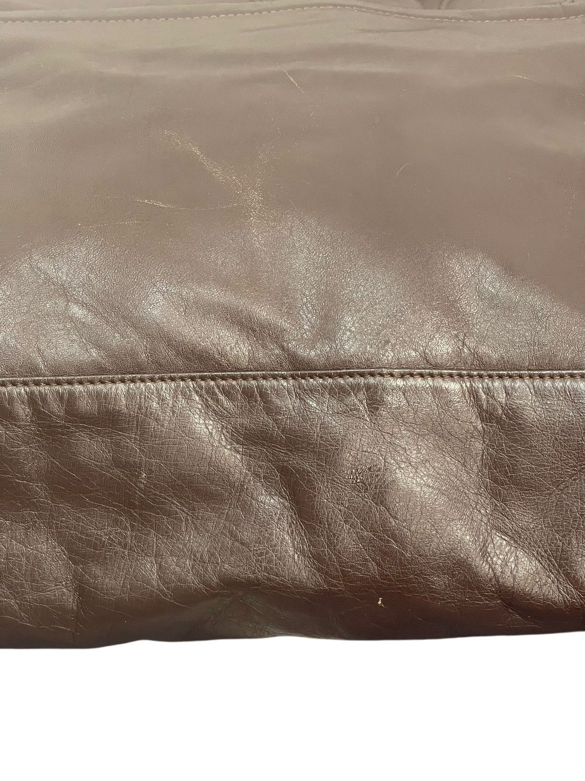 Porter Full Leather Vtg 90s Porter Japan Travel Bag 2🟩1 Size ONE SIZE - 12 Thumbnail