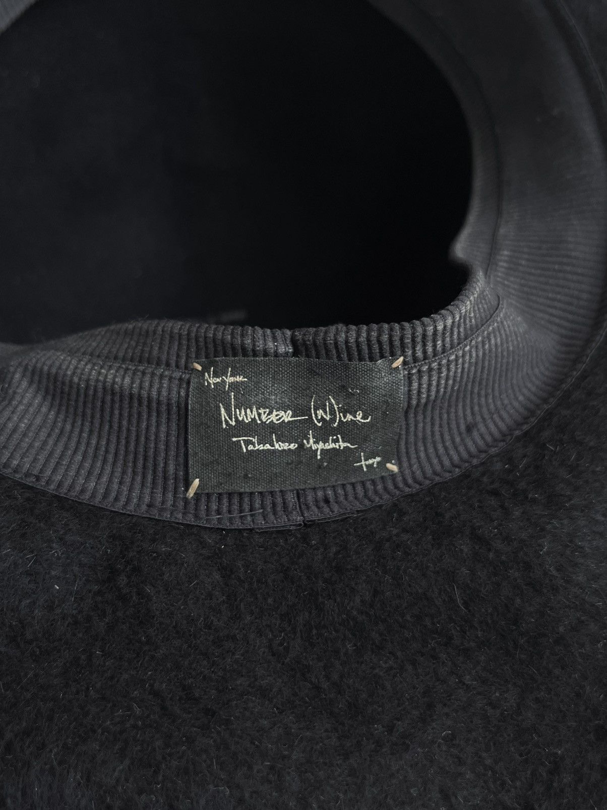 Number (N)ine Iconic archive Number Nine AW2007 runway beaver preacher hat Size ONE SIZE - 3 Thumbnail