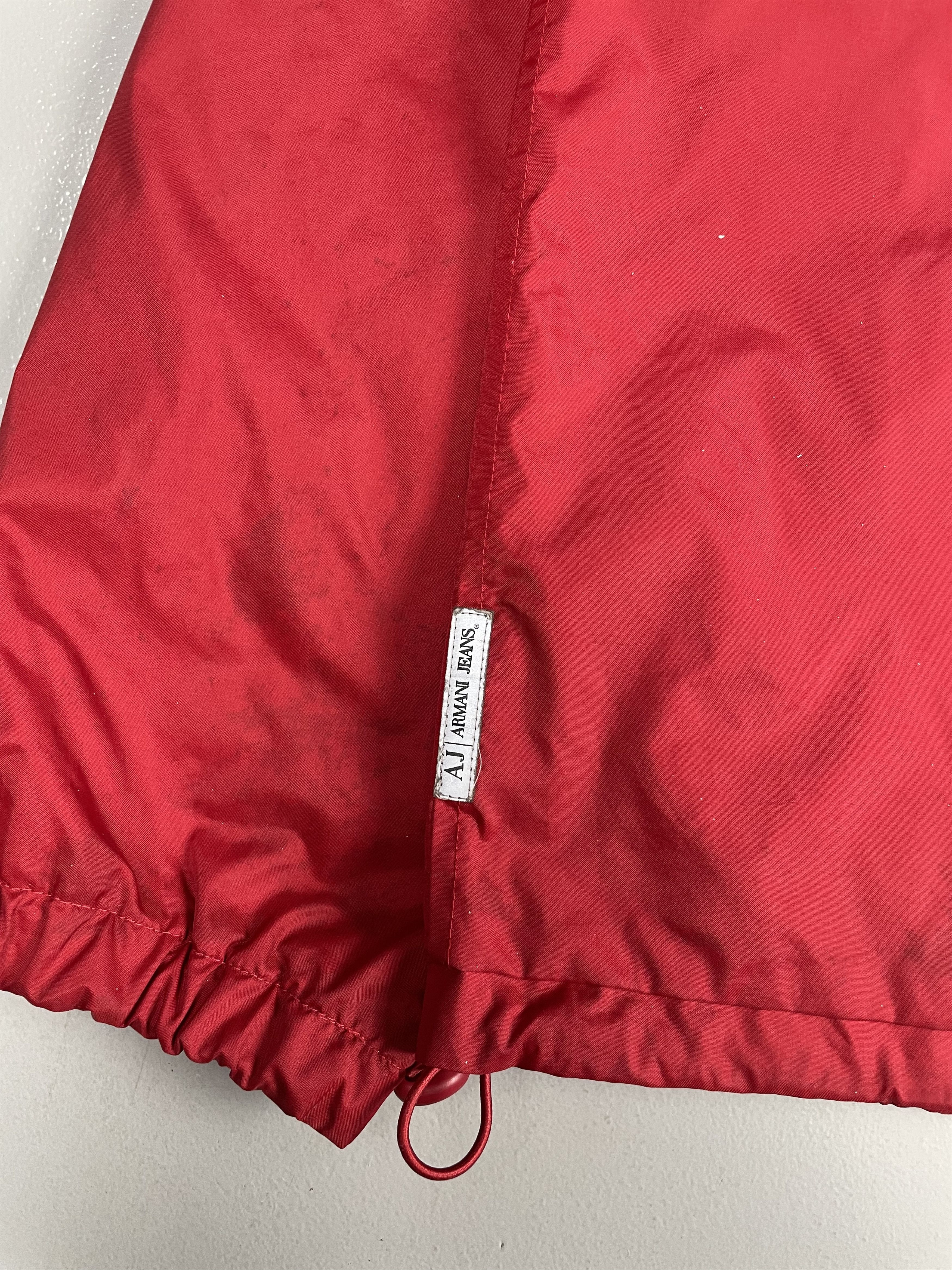 Armani vintage Armani Jeans windbreaker with packable hood Size US M / EU 48-50 / 2 - 6 Thumbnail