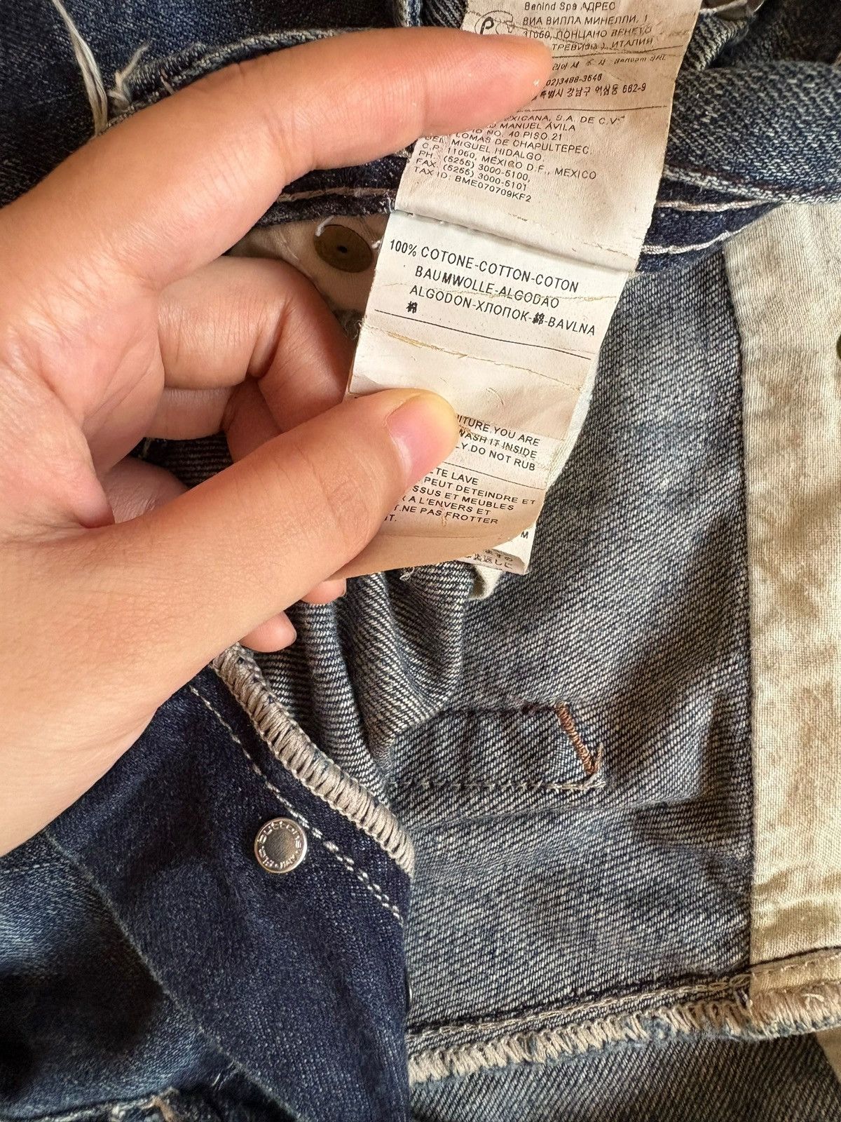 Japanese Brand SALES🔥Vintage Japanese Distressed Buckle Back Jean Shorts Size US 34 / EU 50 - 13 Thumbnail