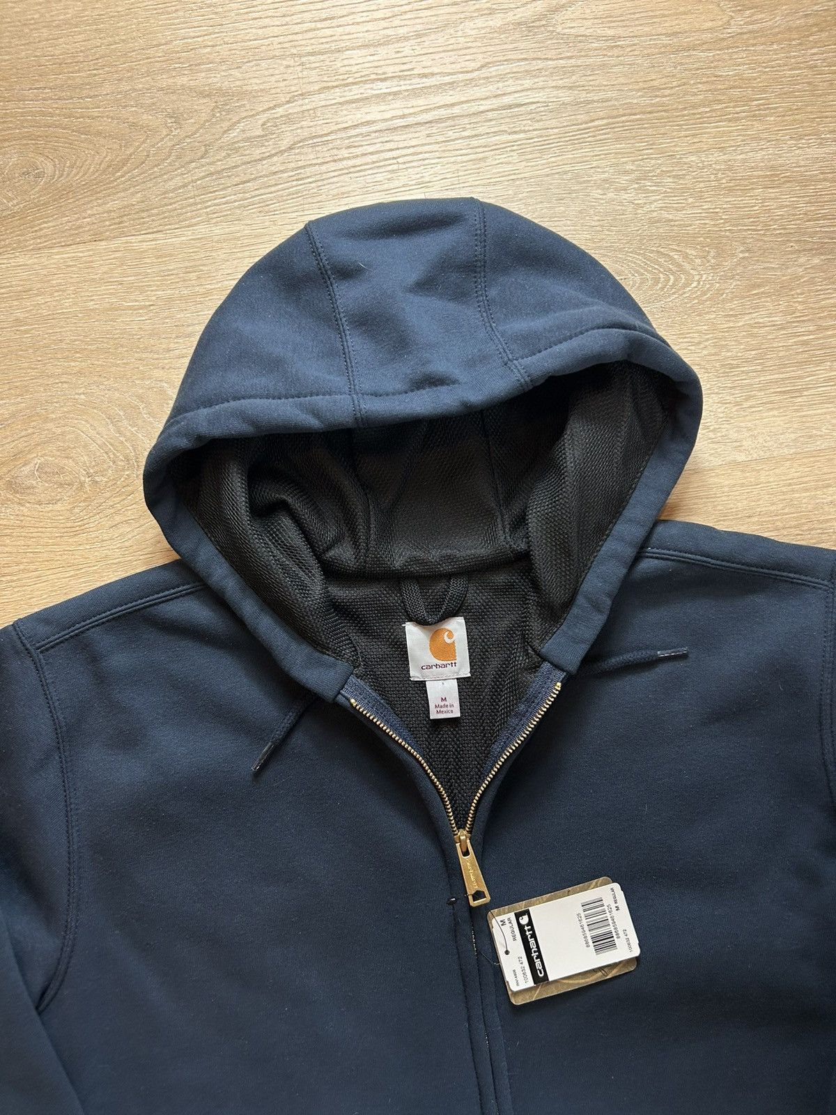 Carhartt Y2k Carhartt Insulated Heavyweight Zip Up Hoodie Grailed