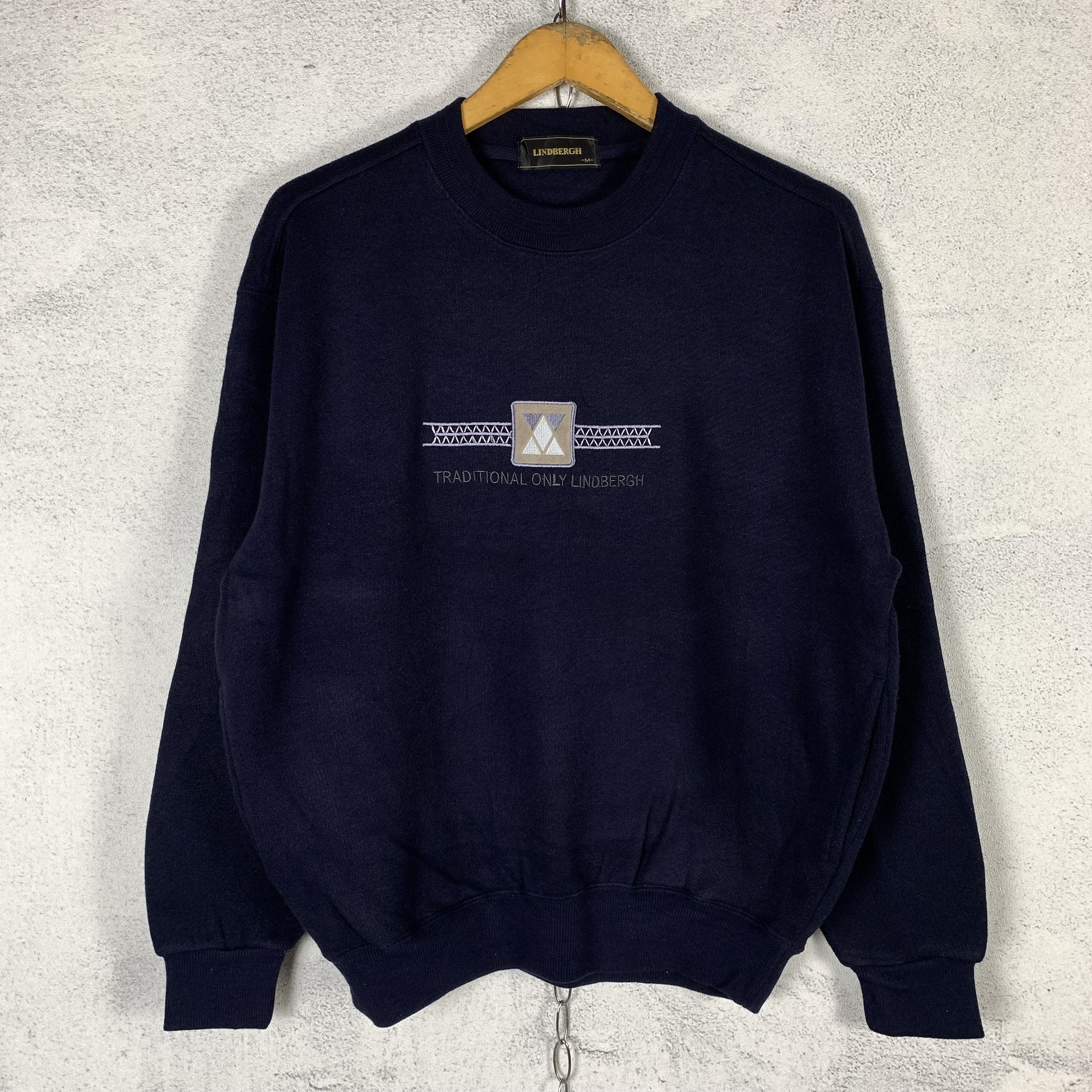 Lindbergh Vintage 90s Lindbergh Classic Sweater Jumper Size US M / EU 48-50 / 2 - 1 Thumbnail