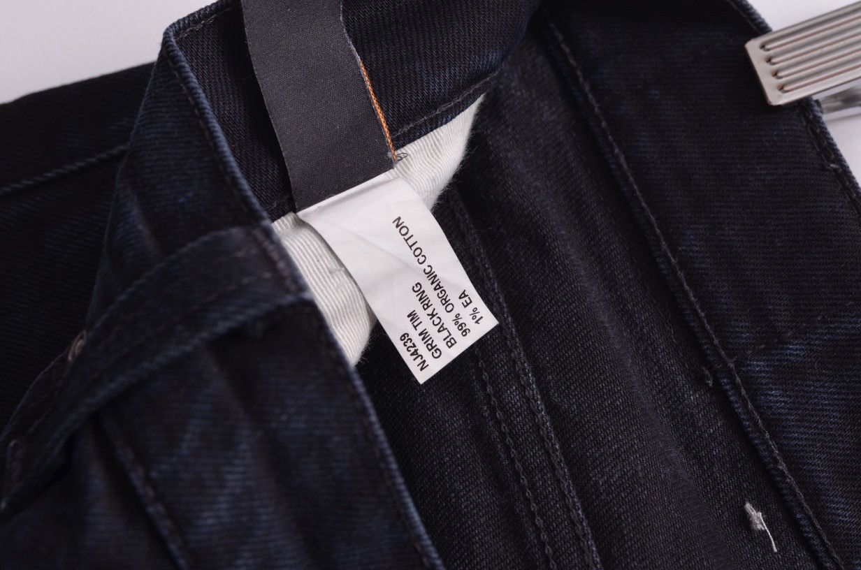 Nudie Jeans Nudie denim jeans grim tim black ring size 32 Size US 32 / EU 48 - 5 Thumbnail