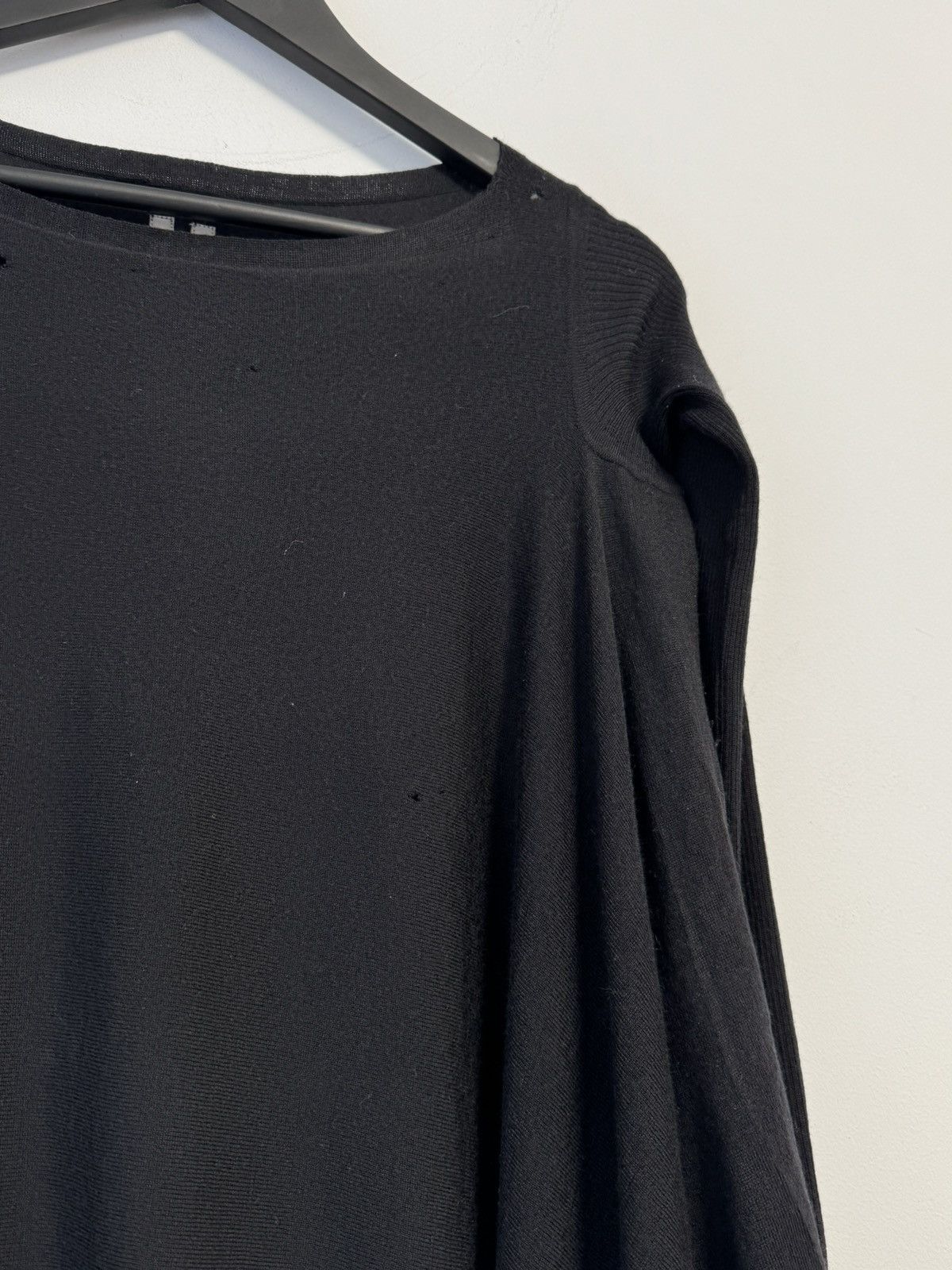 Rick Owens Rick Owens Poncho Black Avant Garde Style Minimalist Rare Size ONE SIZE - 6 Thumbnail