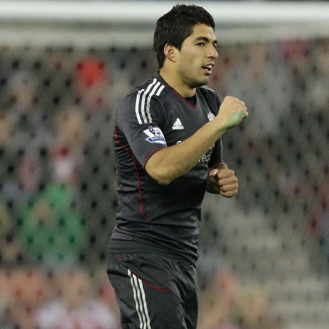 Adidas Liverpool 2011-2012 Away Jersey Luis Suarez 7 Size US S / EU 44-46 / 1 - 13 Thumbnail