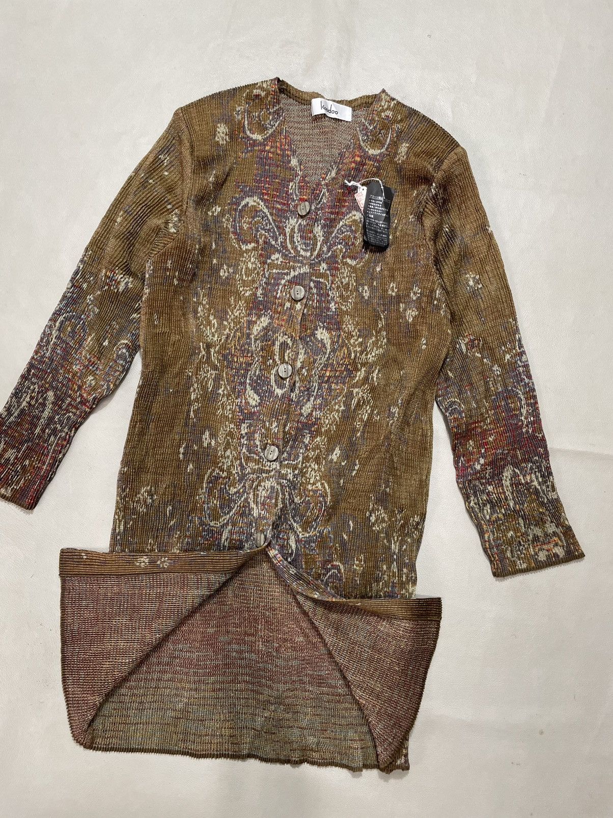 Issey Miyake Undefined Abstract Pleates please Shirt issey stylele Size L / US 10 / IT 46 - 2 Thumbnail