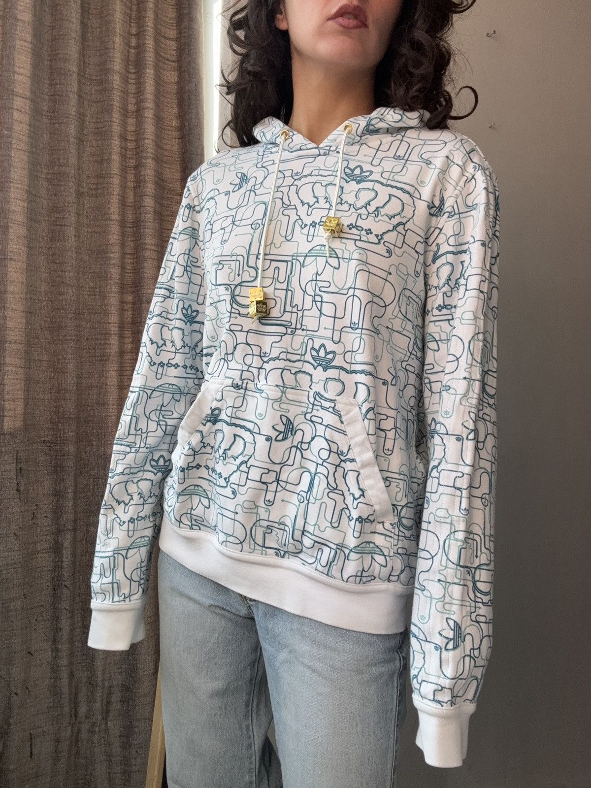Adidas Adidas y2k Miss Elliot hoodie Size S / US 4 / IT 40 - 11 Thumbnail