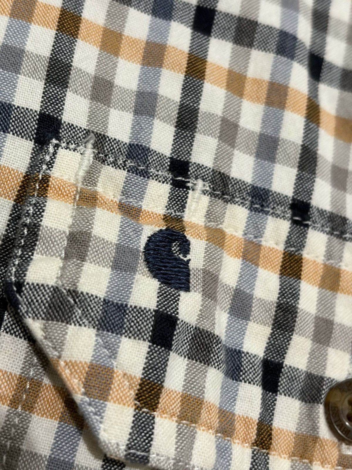Carhartt Carhartt Relaxed Fit Plaid Short Sleeve Button Down Shirt Size US L / EU 52-54 / 3 - 3 Thumbnail