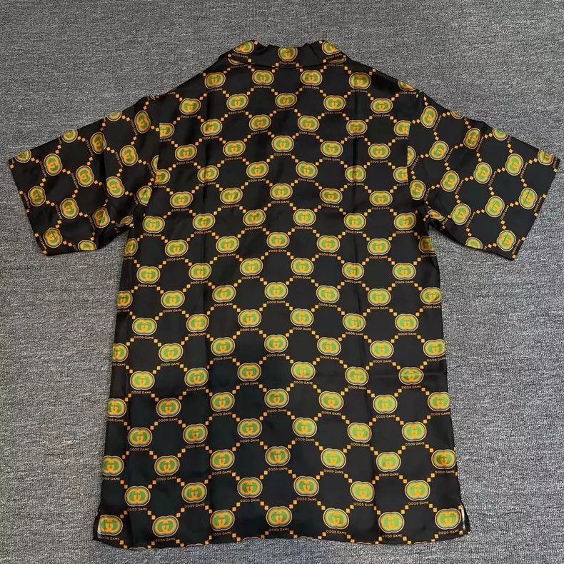Gucci Gucci Full-print short-sleeved shirt Size US S / EU 44-46 / 1 - 2 Thumbnail