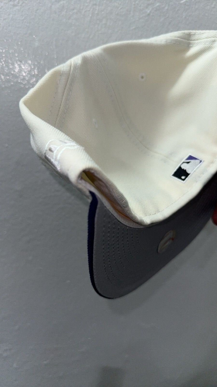 New Era New Era 59fifty White Tampa Bay Rays fitted hat size 7 1/2 Size ONE SIZE - 4 Thumbnail