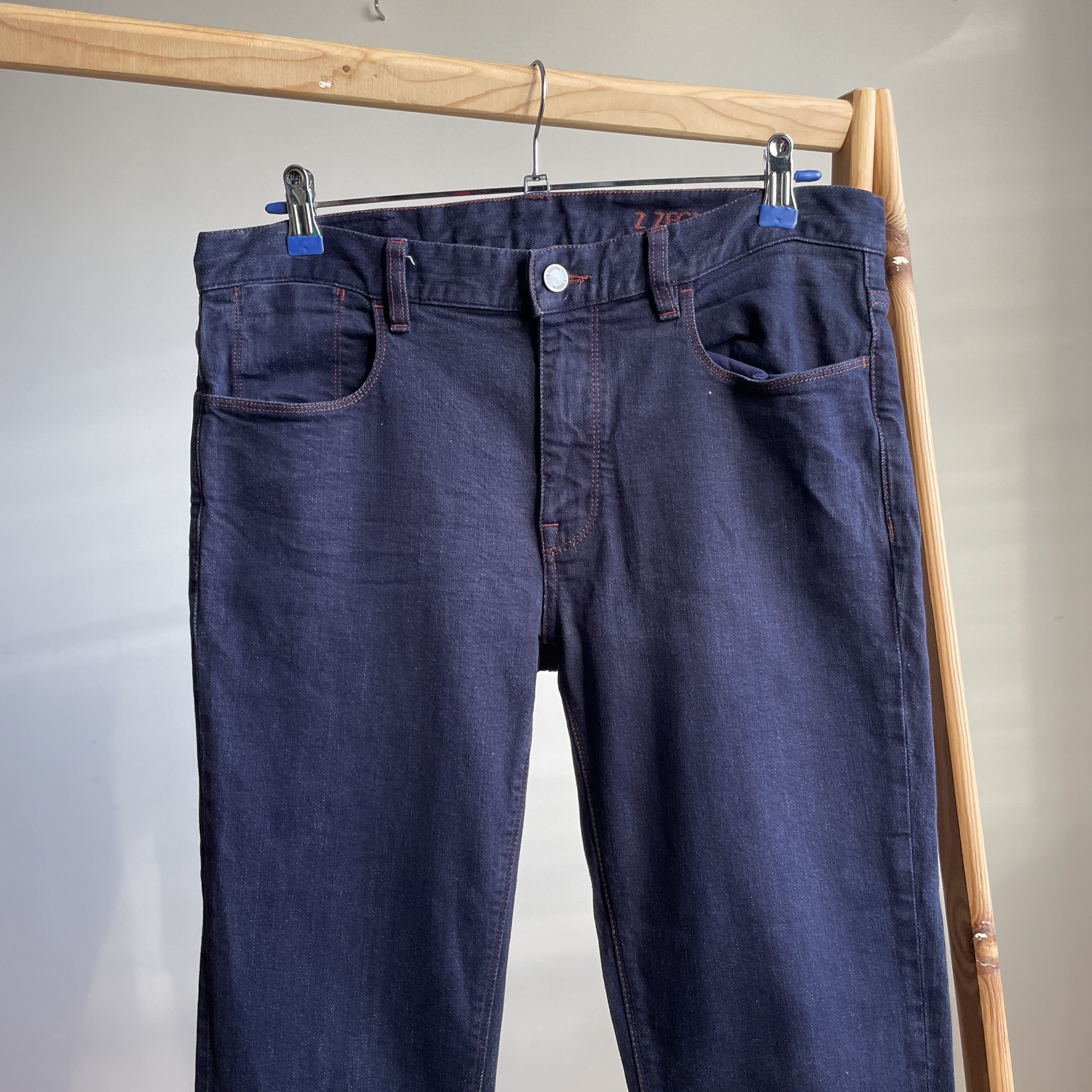 Z Zegna Z Zegna Slim Fit Denim Size 33 Size US 33 - 3 Thumbnail