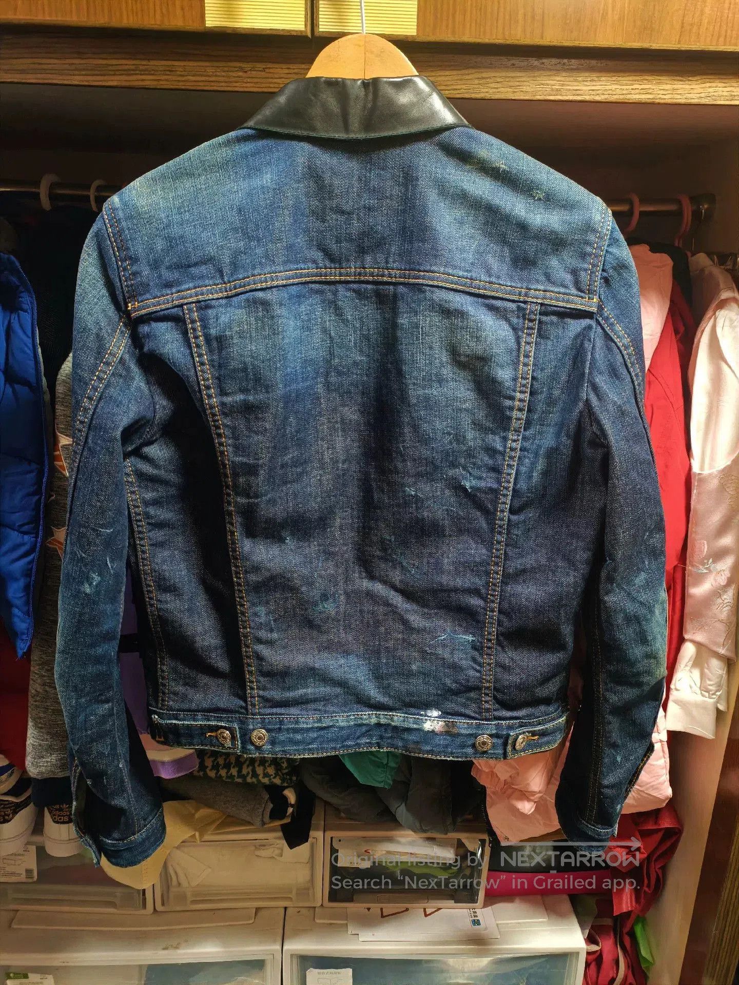 Dsquared2 Dsquared2 Limited Denim Short Jacket. Size US S / EU 44-46 / 1 - 2 Thumbnail