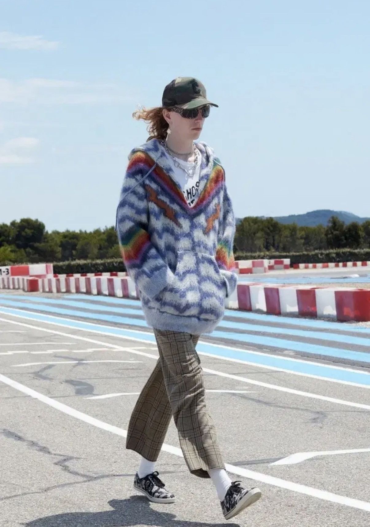 Celine Rare Dancing Kid SS21 Runway Cardigan | Grailed