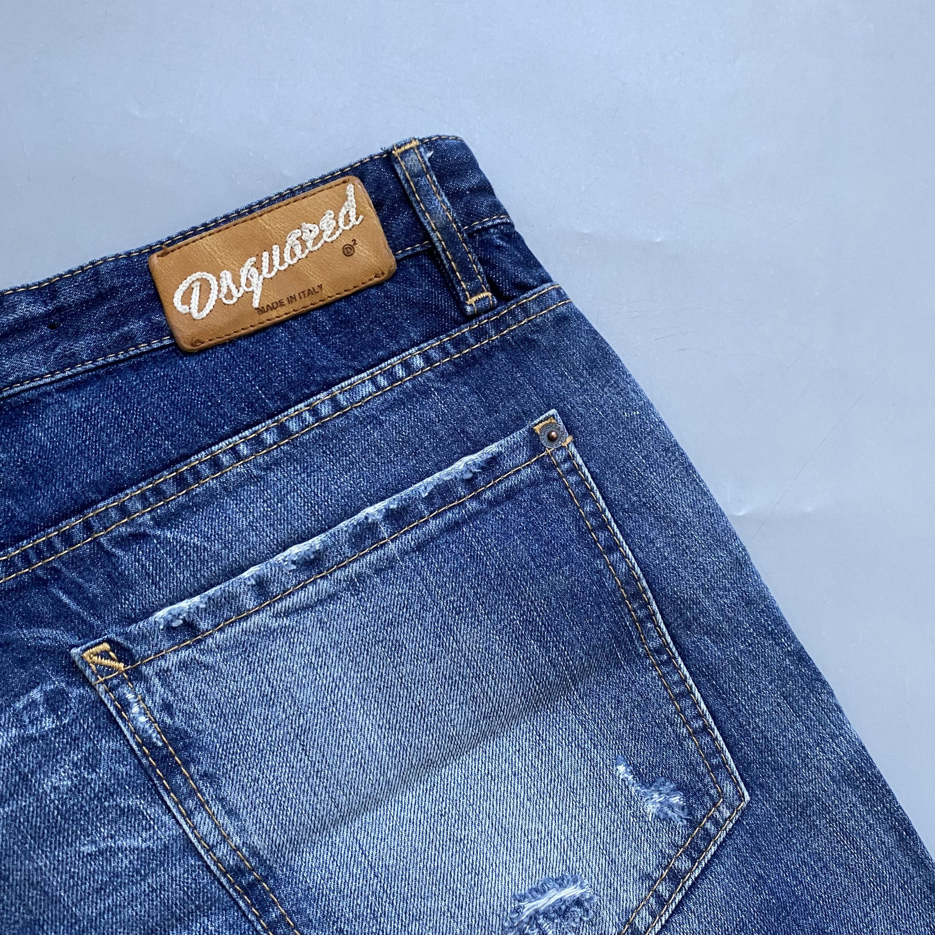 Dsquared2 Dsquared denim short Jeans slim Y2K Size US 40 / EU 56 - 8 Thumbnail