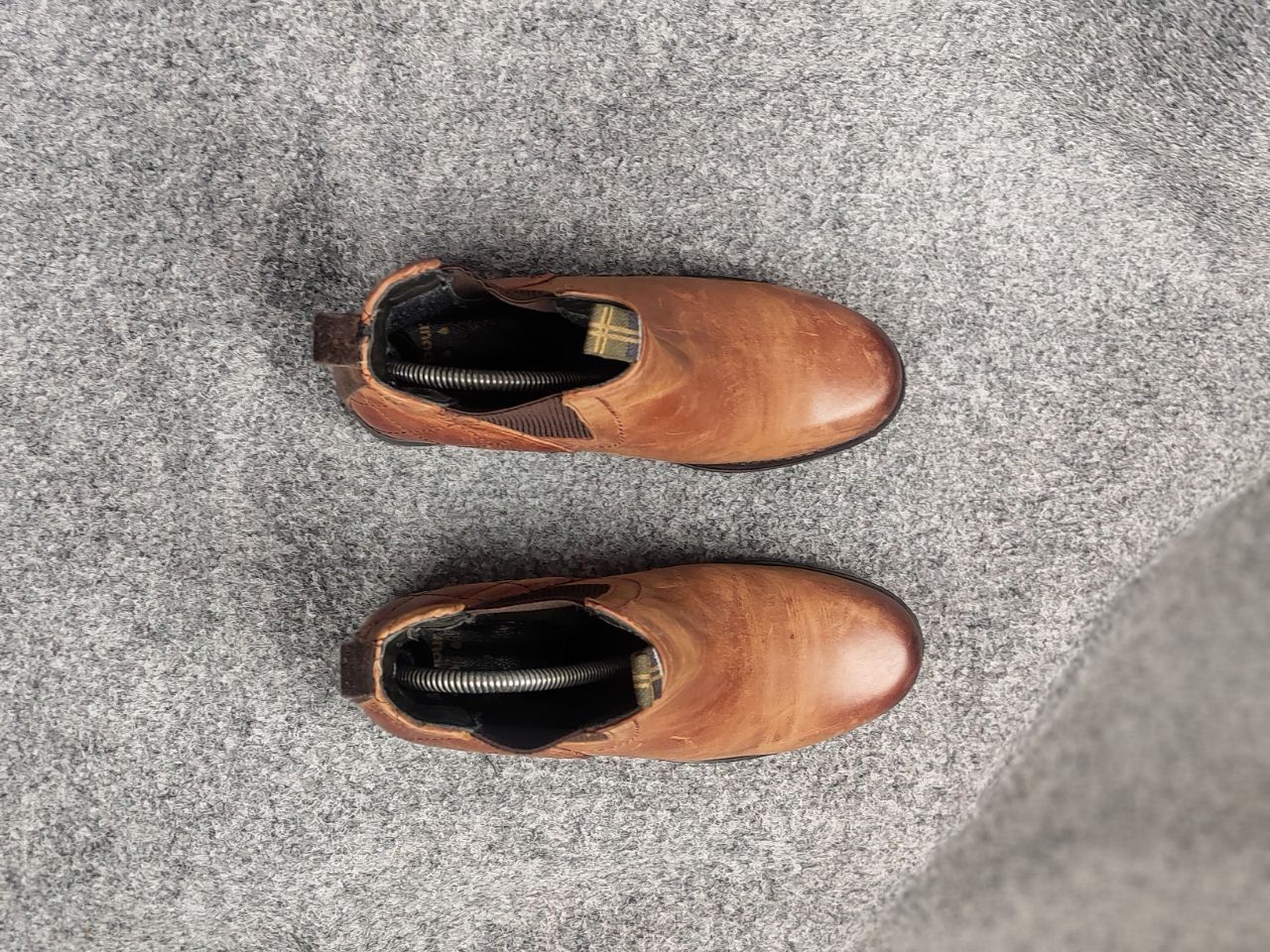Barbour Barbour Rimini Waterproof Chestnut Chelsea Leather Boots Size US 5 / IT 35 - 2 Thumbnail