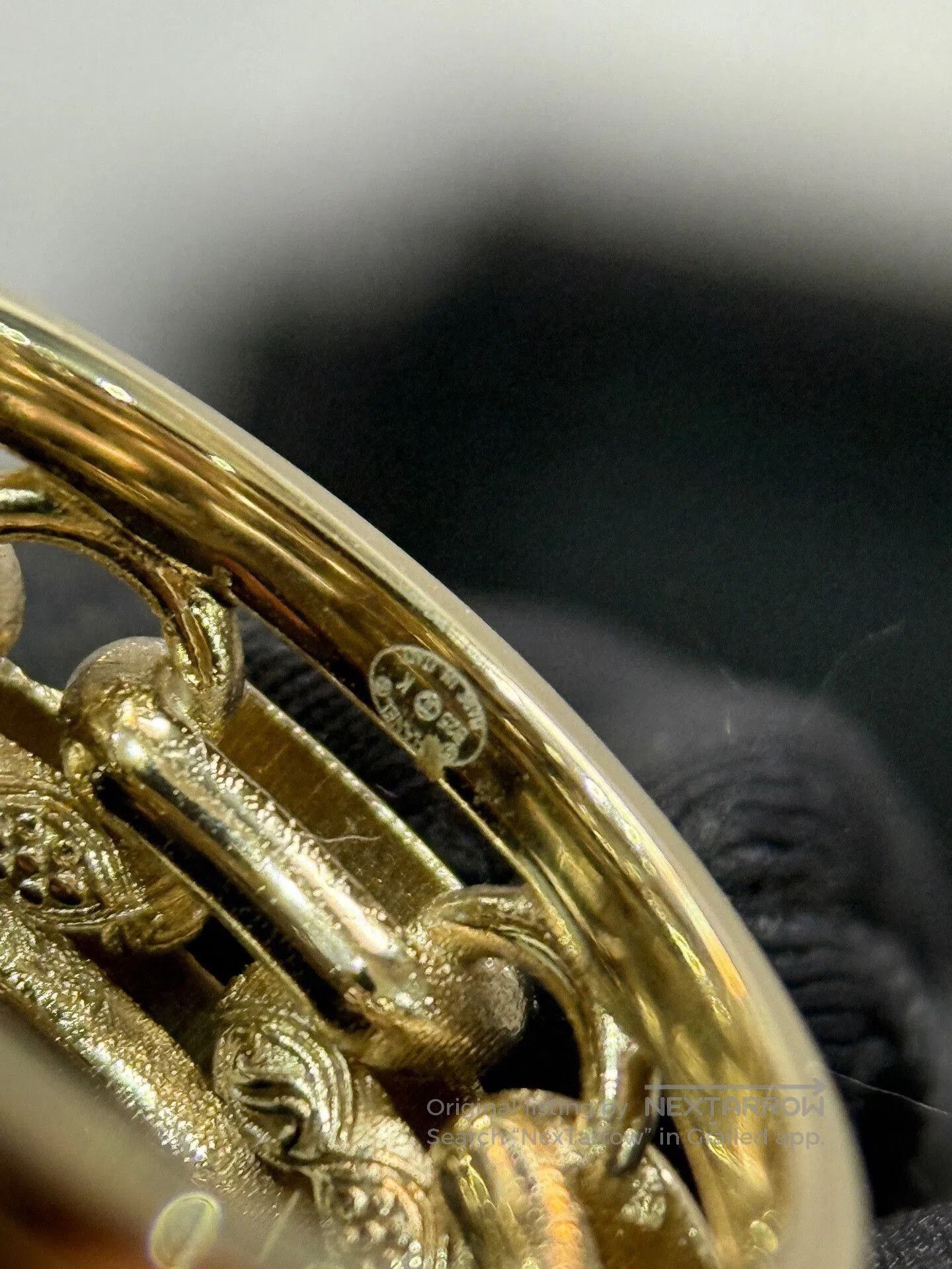 Chanel gold twisted lock ring by Chanel. Size ONE SIZE - 6 Thumbnail