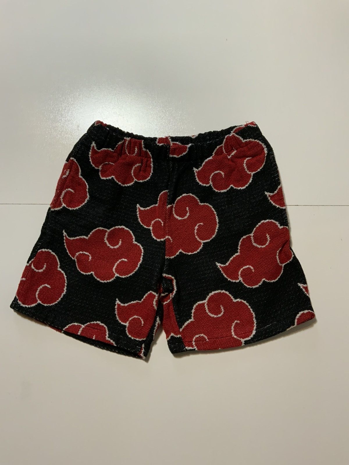 Other Naruto Akatsuki Cloud Woven Tapestry Anime Manga 7” Shorts Size US 30 / EU 46 - 1 Thumbnail
