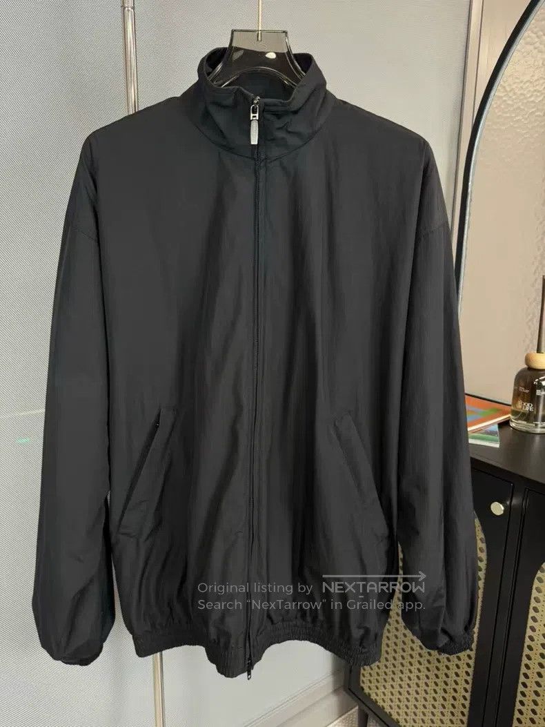 Balenciaga Balenciaga Sanskrit Embroidered Cotton Jacket Size US XXS / EU 40 - 1 Thumbnail