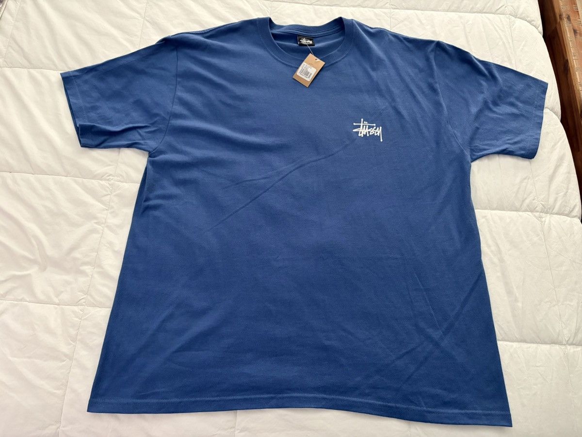 Stussy Basic Stussy Tee Midnight X-Large NWT
