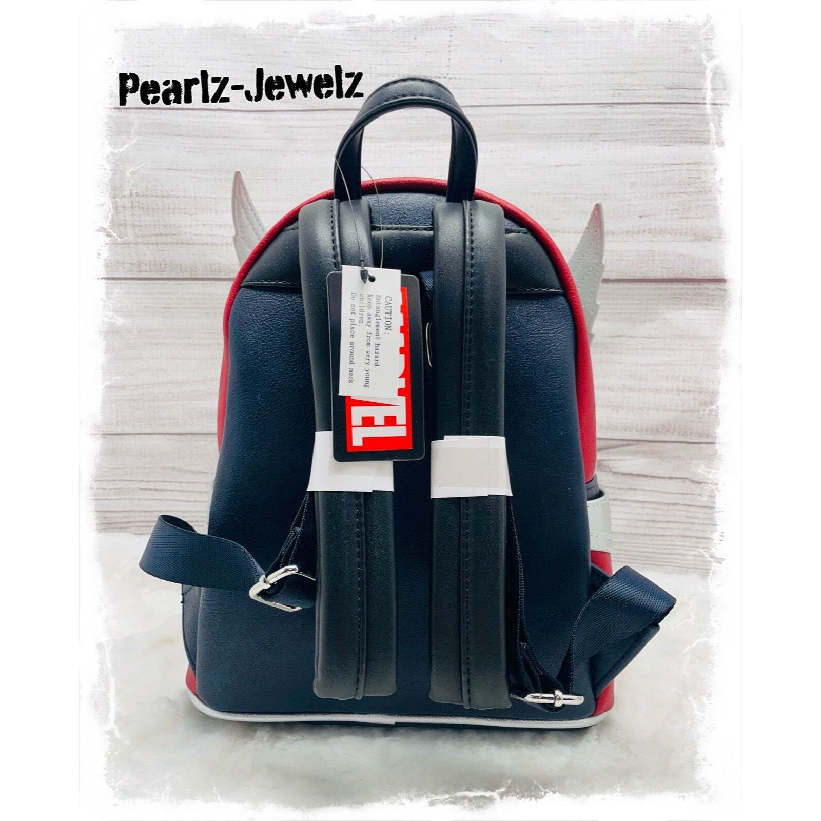 Disney Loungefly Marvel Thor Figural Cosplay Mini Backpack NWT Size ONE SIZE - 3 Thumbnail