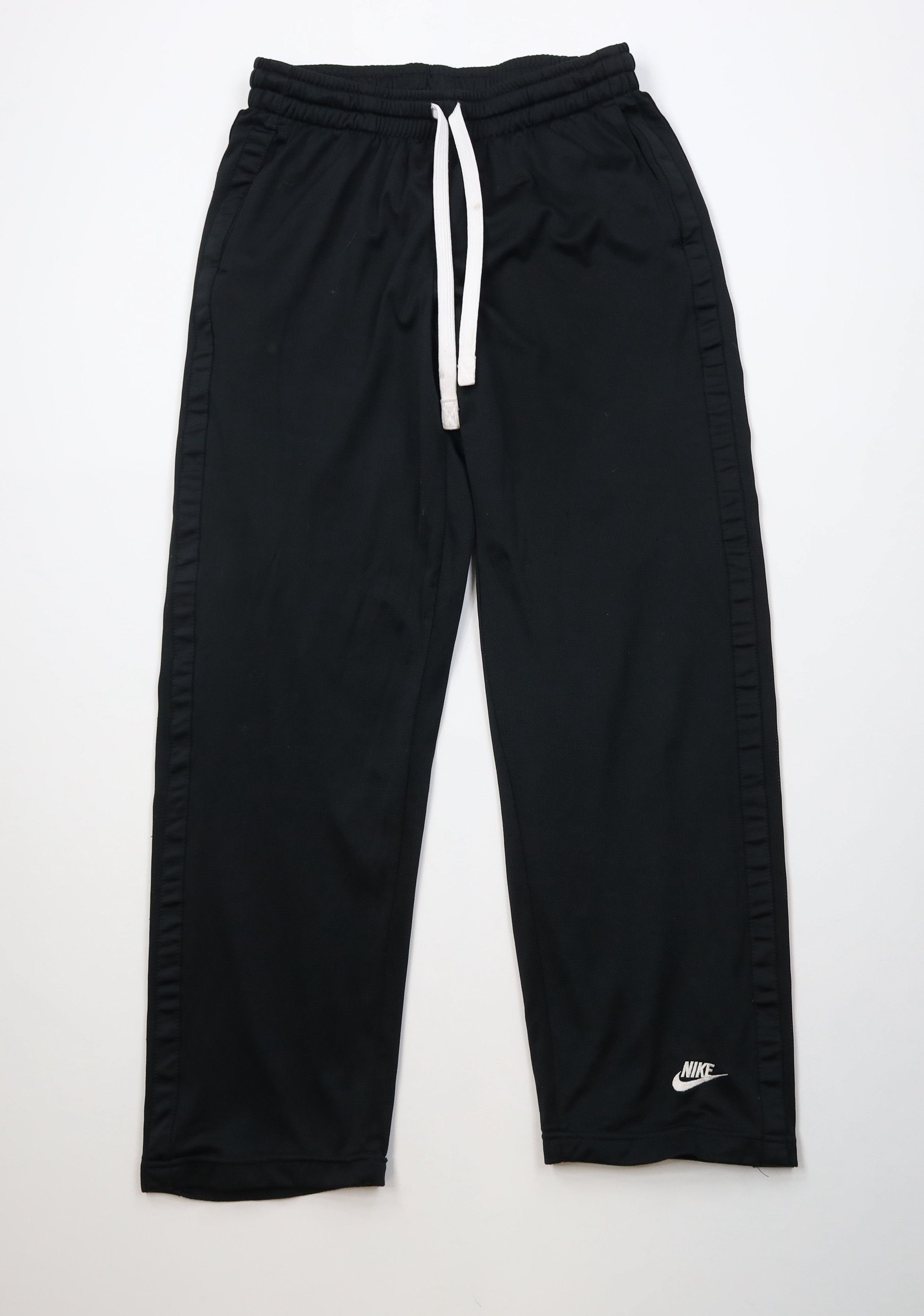 Nike Vintage Nike Travis Scott Mini Swoosh Wide Leg Pants Black Size US 36 / EU 52 - 1 Thumbnail
