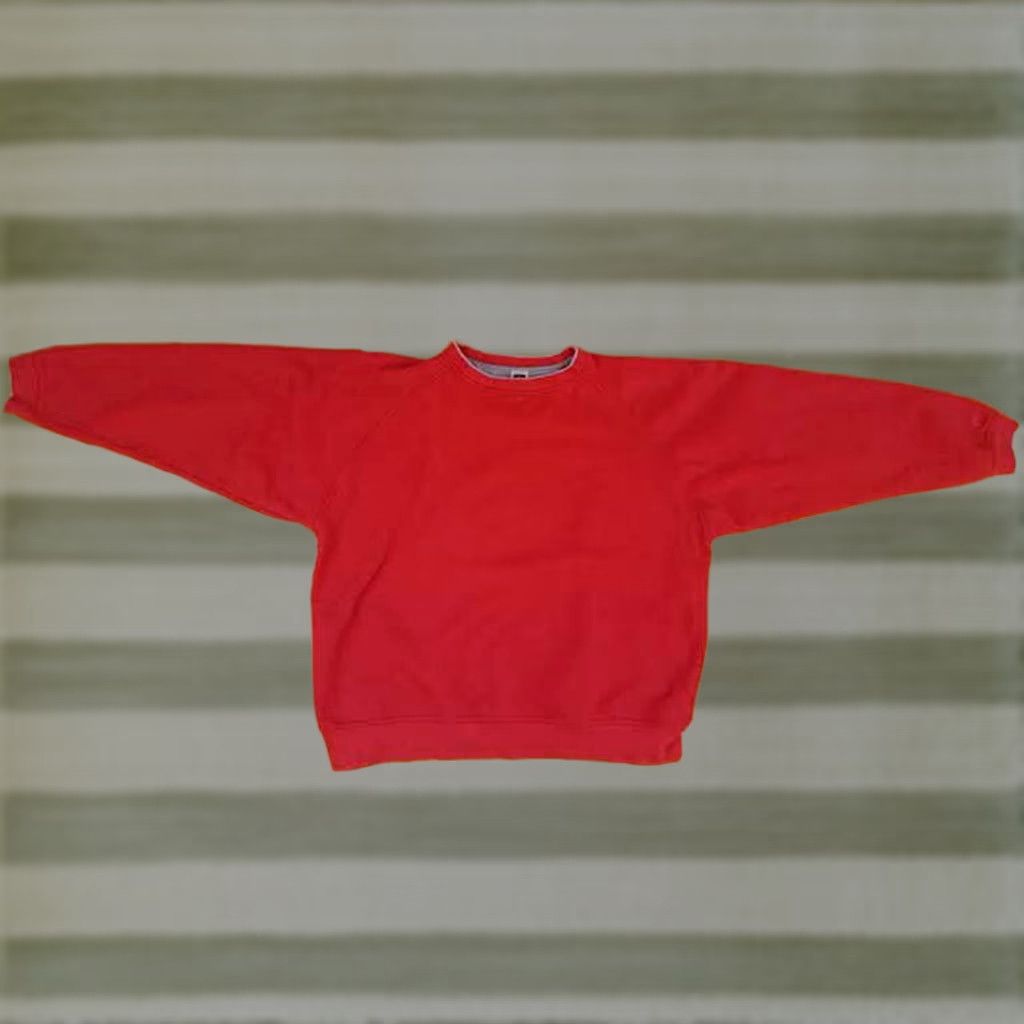 Russell Athletic Russell Athletic Sweatshirt XL Red Cotton Pullover Mens 1990s Est. 1902 Canvas Cotton Regular Size Type Pne 26in long 27in chest Size US XL / EU 56 / 4 - 1 Thumbnail