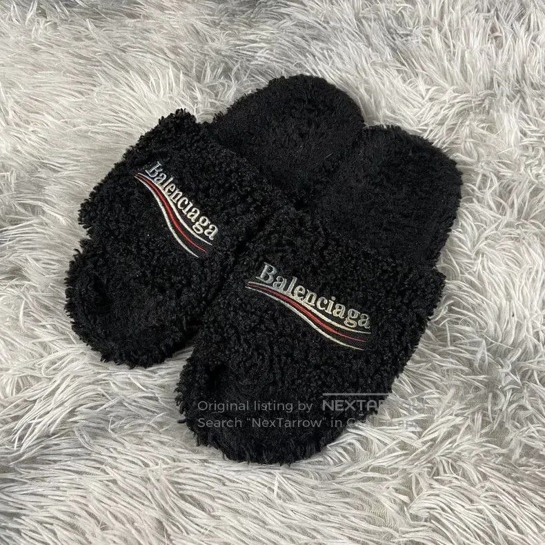 Balenciaga Balenciaga Teddy Slippers Size 42. Size US 9 / EU 42 - 6 Thumbnail