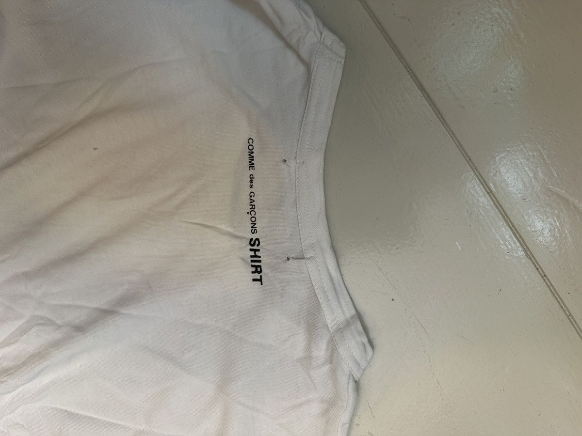 Comme des Garcons Comme des Garçons SHIRT White Long Sleeve T Shirt Size US M / EU 48-50 / 2 - 5 Thumbnail