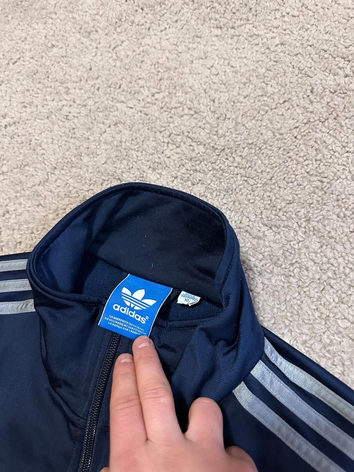 Adidas Adidas Firebird Track Top Zip Jacket Mens Size XL Blue Size US XL / EU 56 / 4 - 5 Thumbnail
