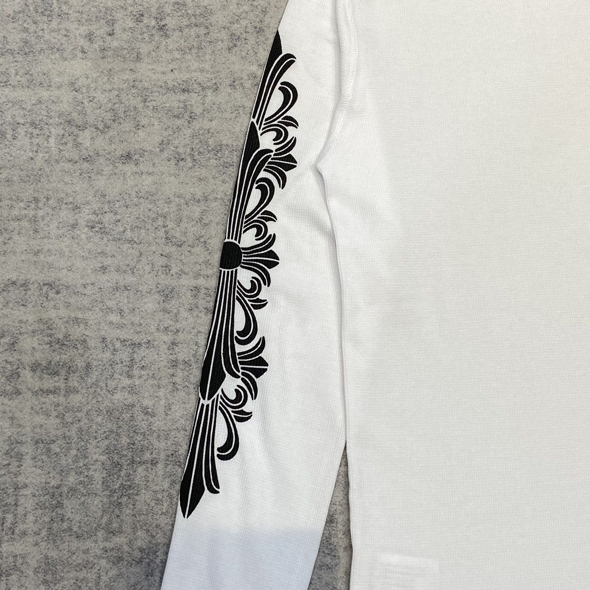 Chrome Hearts Dagger Thermal long t-shirt white