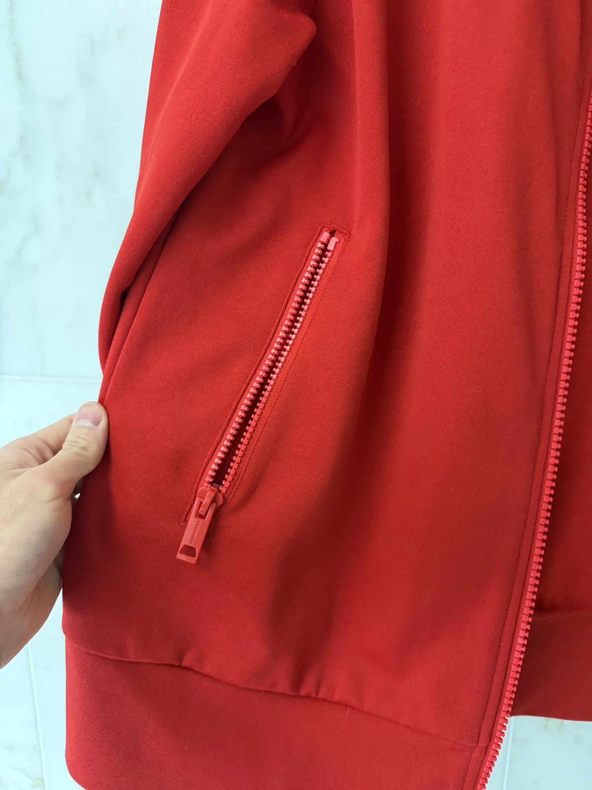 Burberry Red Burberry Tracksuit Jacket Size US L / EU 52-54 / 3 - 6 Thumbnail