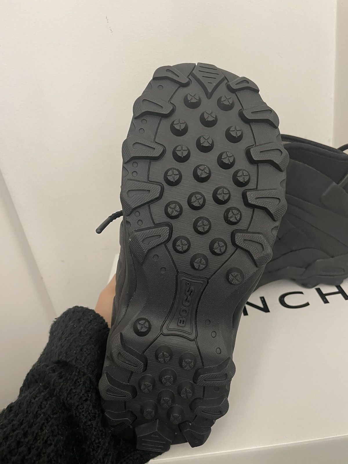 Givenchy Bogs lace up boots in rubber and neoprene Size US 8 / EU 41 - 7 Thumbnail