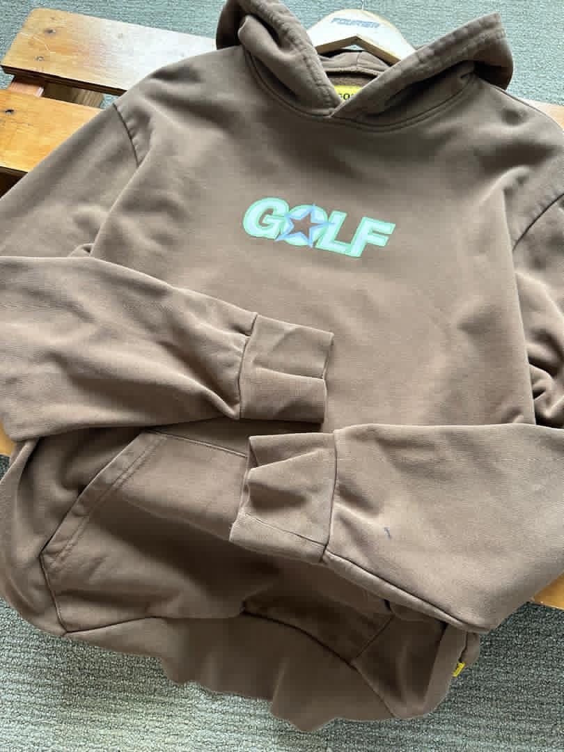 Golf le Fleur GOLF LE FLEUR GOLF WANG HOODIE BROWN Size US M / EU 48-50 / 2 - 4 Thumbnail