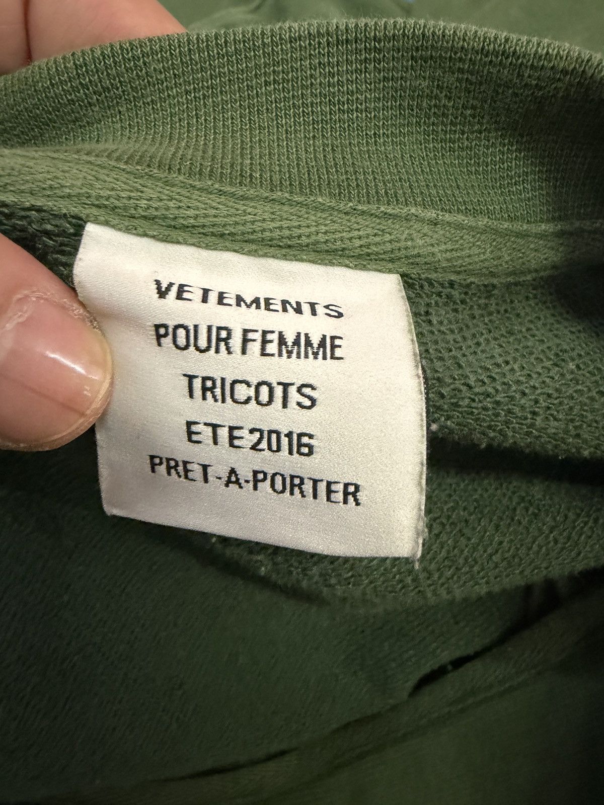 Vetements VETEMENTS POLIZEI SWEATER Size US L / EU 52-54 / 3 - 6 Thumbnail