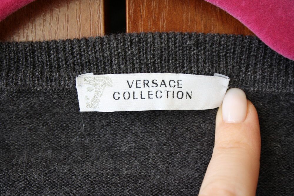Versace Authentic GIANNI VERSACE sweater 100% wool Size US L / EU 52-54 / 3 - 5 Thumbnail