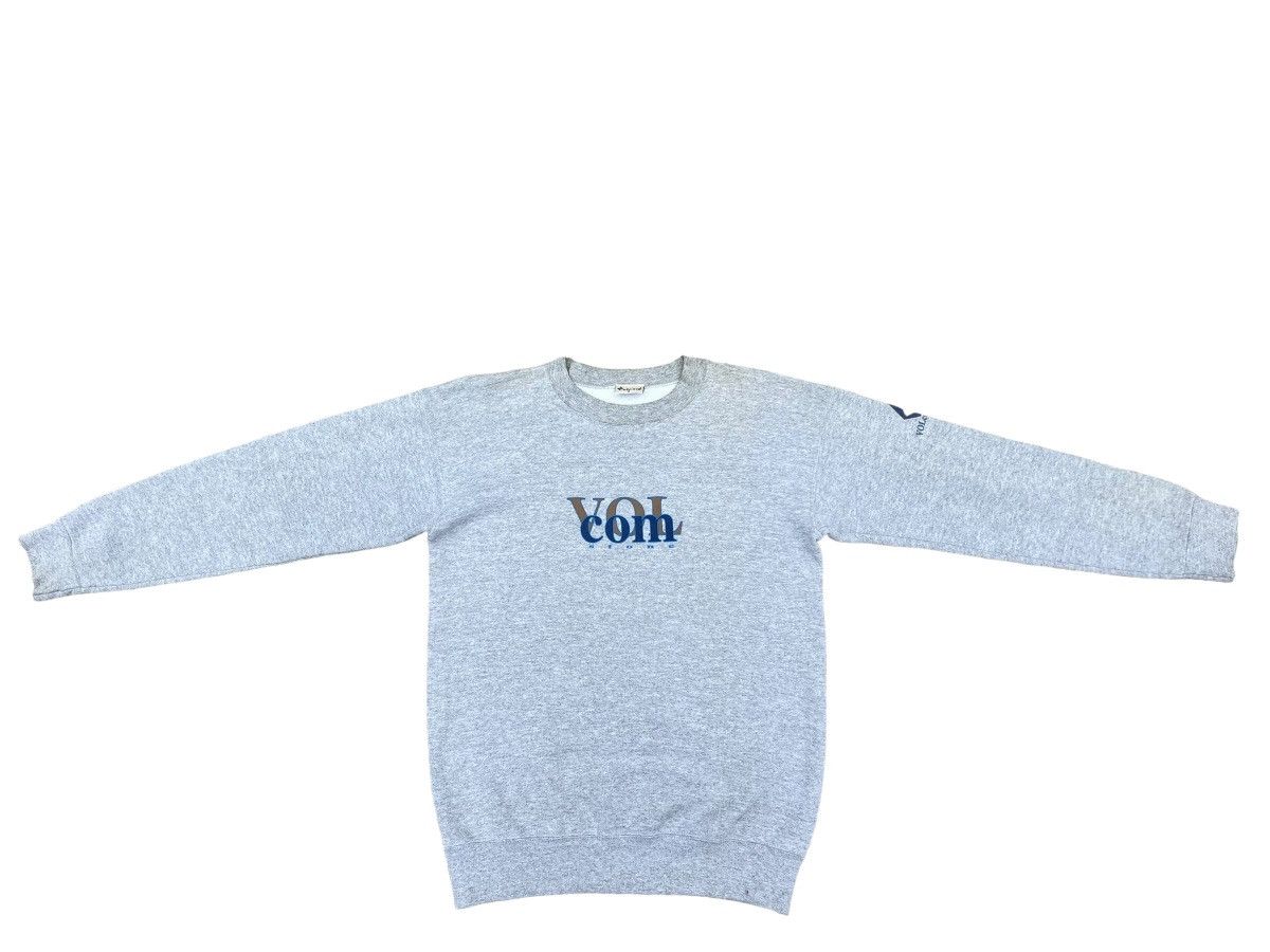 Vintage Vintage 90s Volcom Stone Spell Out Sweatshirt Size US M / EU 48-50 / 2 - 1 Thumbnail