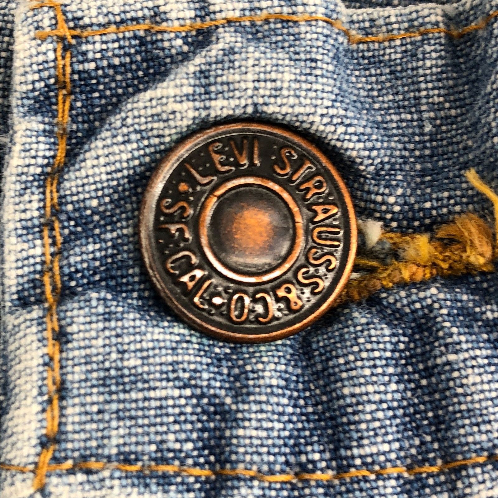 Levi's × Vintage 70s Levis flare leg jeans 1970s vintage Size 32" / US 10 / IT 46 - 4 Thumbnail