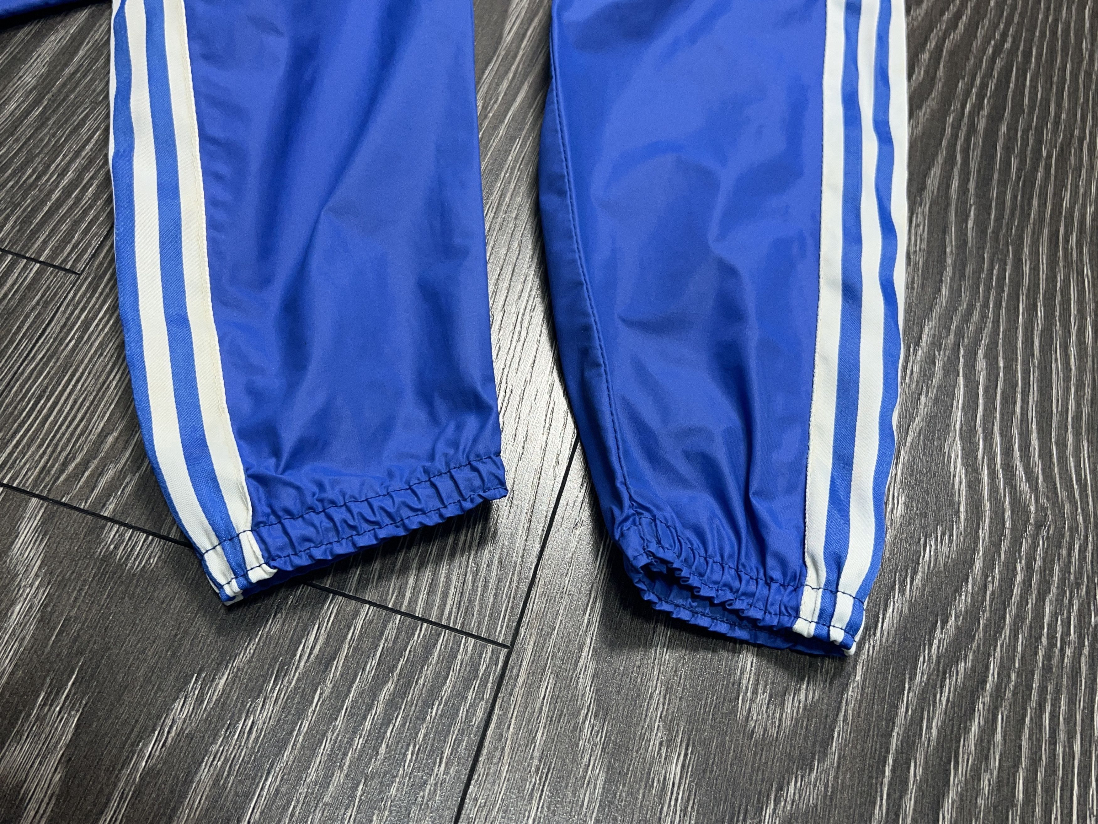 Vintage 1980s Adidas Ventex Nylon Lightweight Rain Suit Jacket Pants Size US S / EU 44-46 / 1 - 13 Thumbnail