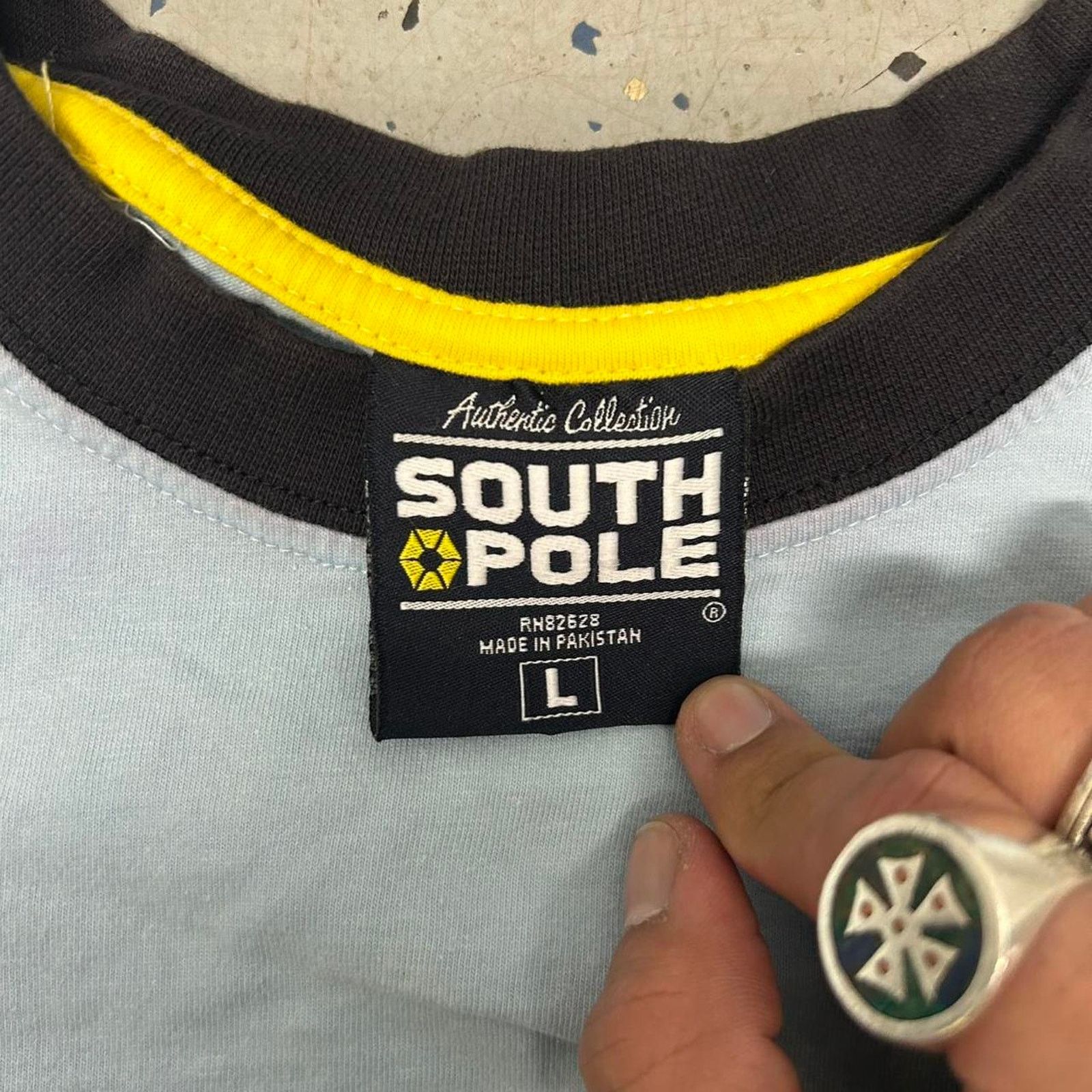 Southpole Y2k south pole blue graphic tee Size US L / EU 52-54 / 3 - 5 Thumbnail