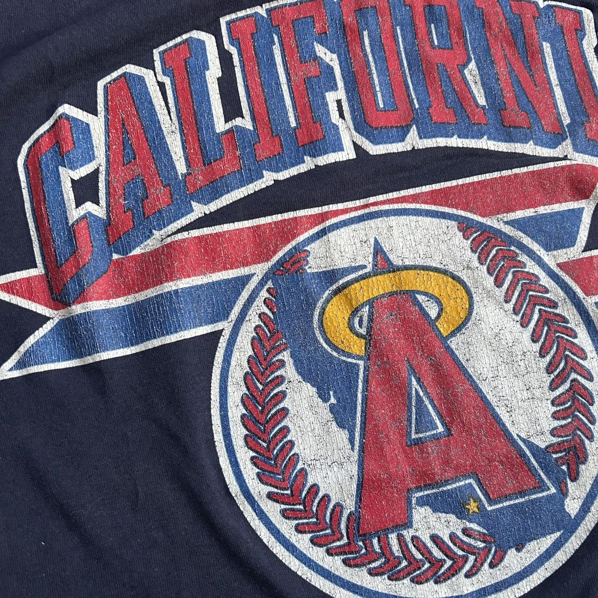 Champion 1988 CALiFORNiA ANGELS ANAHEiM MOUNTED COLLAR SiNGLE STiTCH Size US XL / EU 56 / 4 - 5 Thumbnail