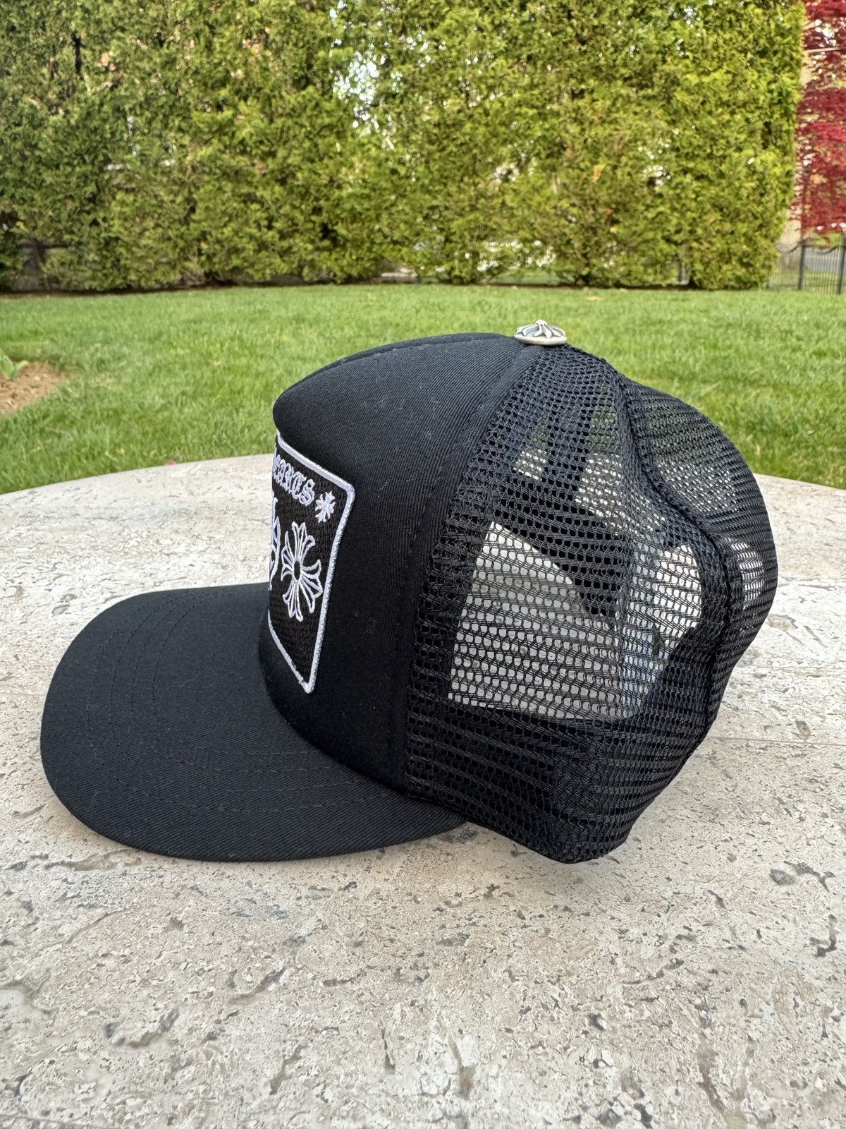 Chrome Hearts Chrome Hearts NYC Trucker Hat Size ONE SIZE - 2 Thumbnail